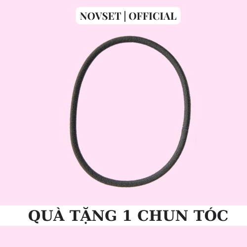 Quà Tặng 1 dây buộc tóc trơn dành cho khách hàng yêu thích Găng tay tẩy tế bào chết NOVSET Chất liệu nylon cao cấp Mã C2