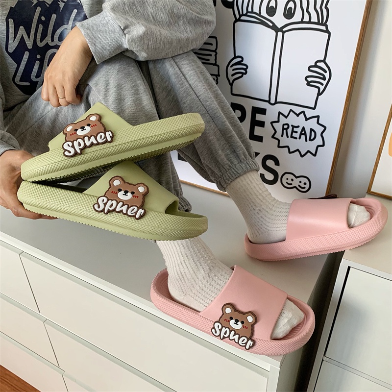 JY409-C3  - Dép bánh mì đế dày hàng QC giá hạt dẻ