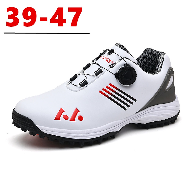 Giày Thể Thao Đánh Golf Chống Trượt Cột Dây Tự Động Plus Size Chất Lượng Cao Cho Nam