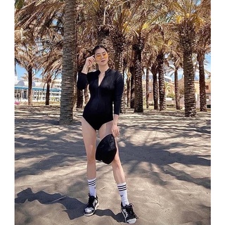 Bikini liền thân 1 mảnh dây kéo ,tay dài,tay ngắn/Freesize