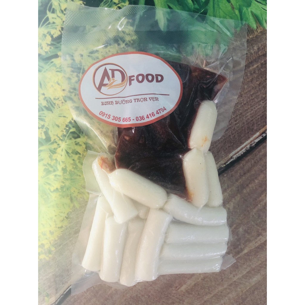 Gói bánh gạo nhân Phô mai kèm sốt 350g (250g bánh nhân phô mai+100g sốt)