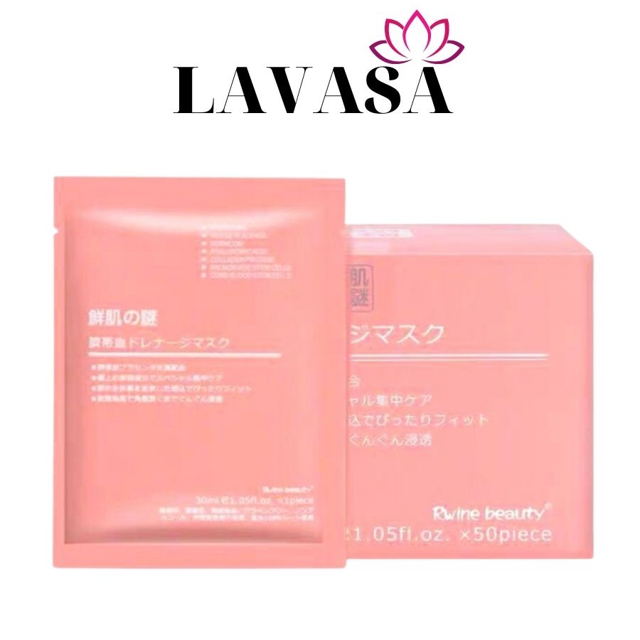 Mặt Nạ Dưỡng Da Cấp Ẩm Căng Bóng Rwine Beauty Stem Cell Placenta Mask Nhật Bản Cao Cấp