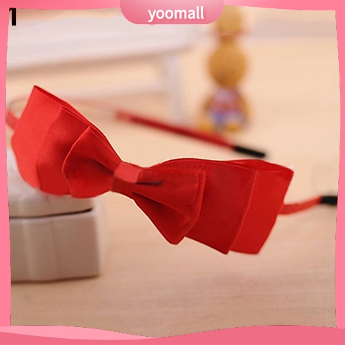 Băng Đô Cài Tóc Đính Nơ Lớn Dễ Thương Dành Cho Bé Gái