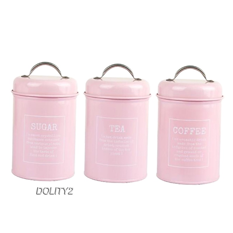 Hũ đựng trà/cà phê có nắp đậy phong cách vintage