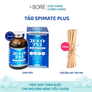 Viên uống tảo xoắn bảo vệ sức khoẻ spirulina Spimate Plus 1200 viên