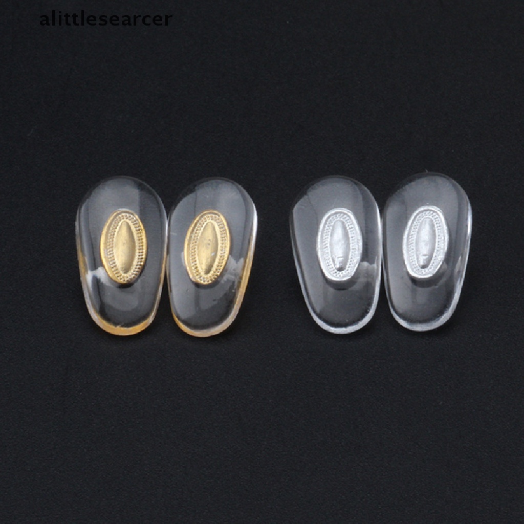 10 Miếng Đệm Mũi Cho Mắt Kính Chất Liệu Silicone