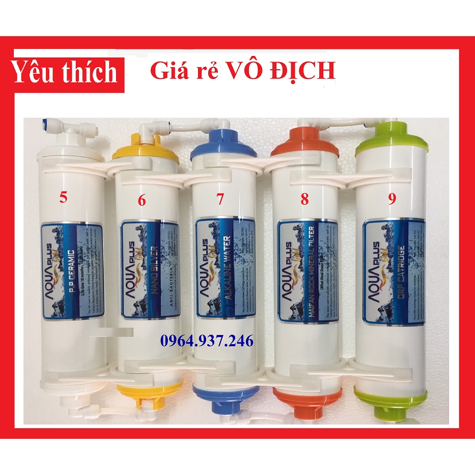 Máy lọc nước AQua Plus 3 chế độ Nóng- Lạnh-Nguội công nghệ RO 9,10,11 lõi lọc!