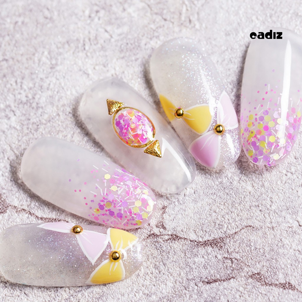 [Hàng mới về] Hộp Phụ Kiện Đinh Tán Trang Trí Móng Tay Nghệ Thuật