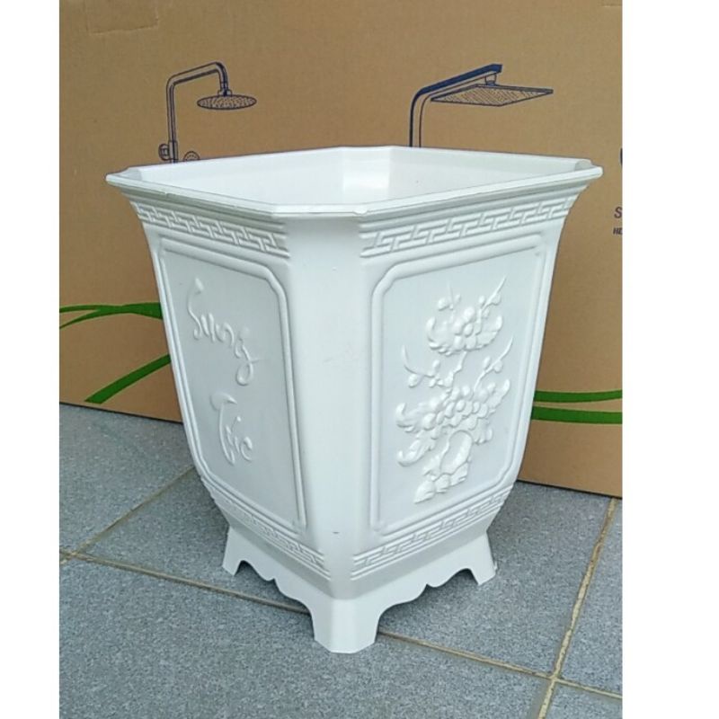 Chậu nhựa VUÔNG TỨ QUÝ