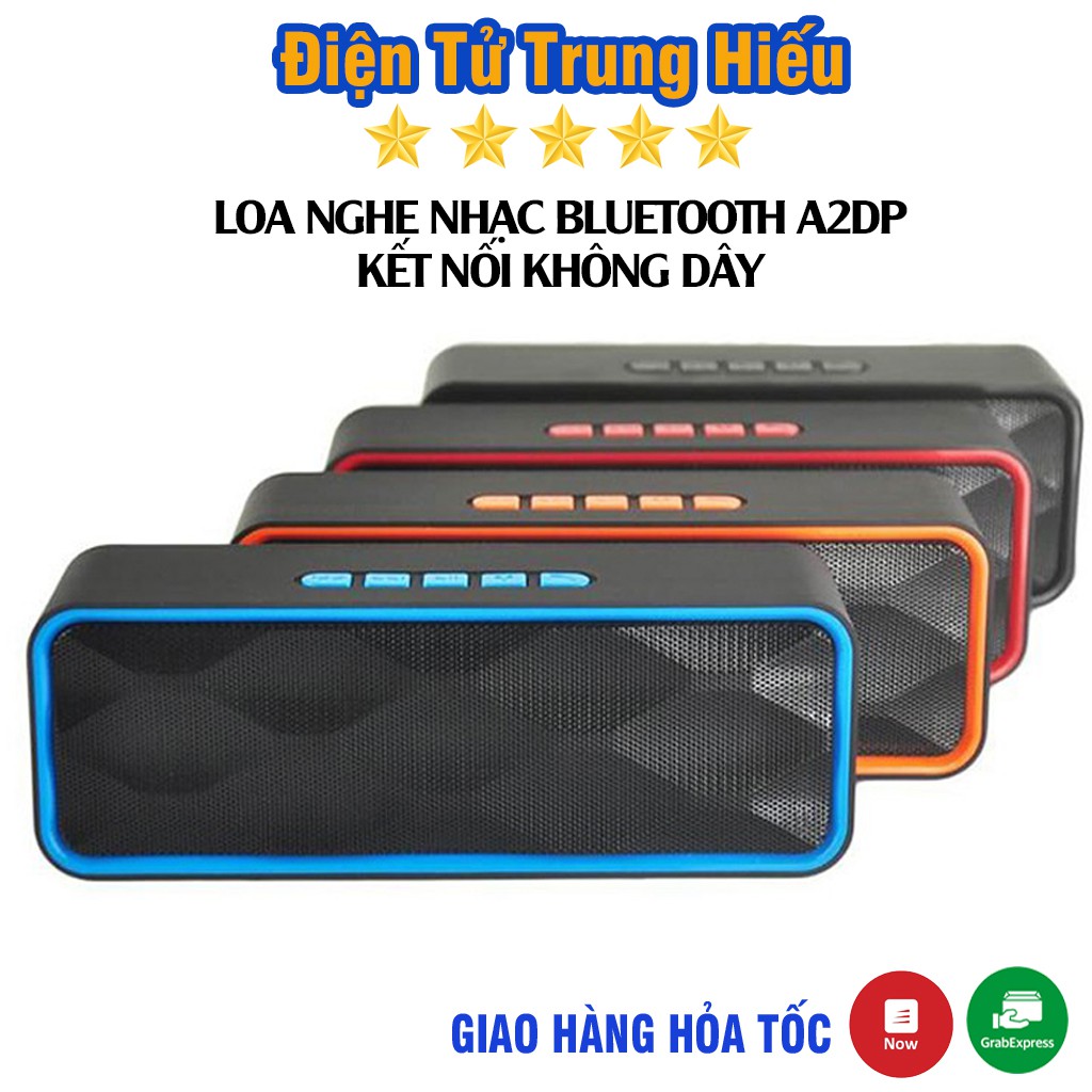 Loa Không Dây Bluetooth Nghe Nhạc A2DP Đa Chức Năng Âm Thanh Hỗ Trợ Căm Thẻ Nhớ Usb, Dây 3.5