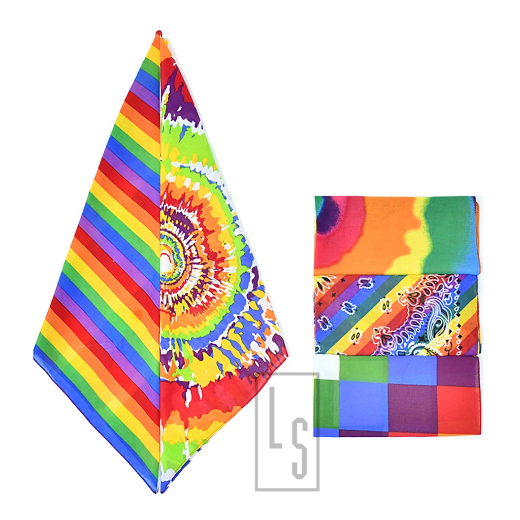 Khăn Bandana Cầu Vồng PMO - Bandana Rainbown GDragon