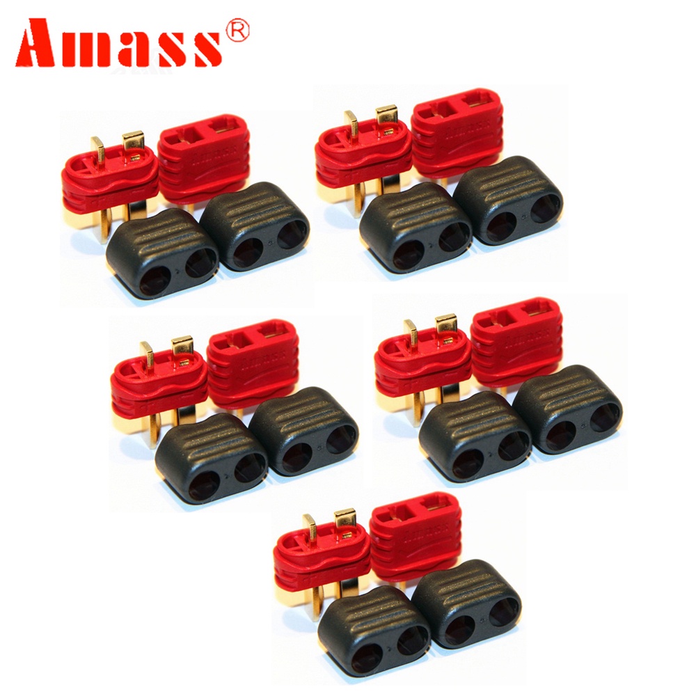Set 5 Cặp Đầu Nối Chữ T 40A Chuyên Dụng Cho Máy Bay Điều Khiển Từ Xa aircraft model