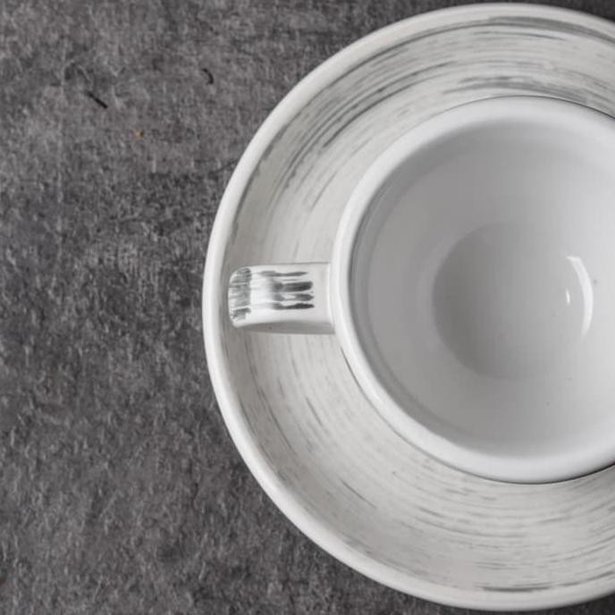 Cốc Uống Cà Phê Latte 150ml Màu Trắng