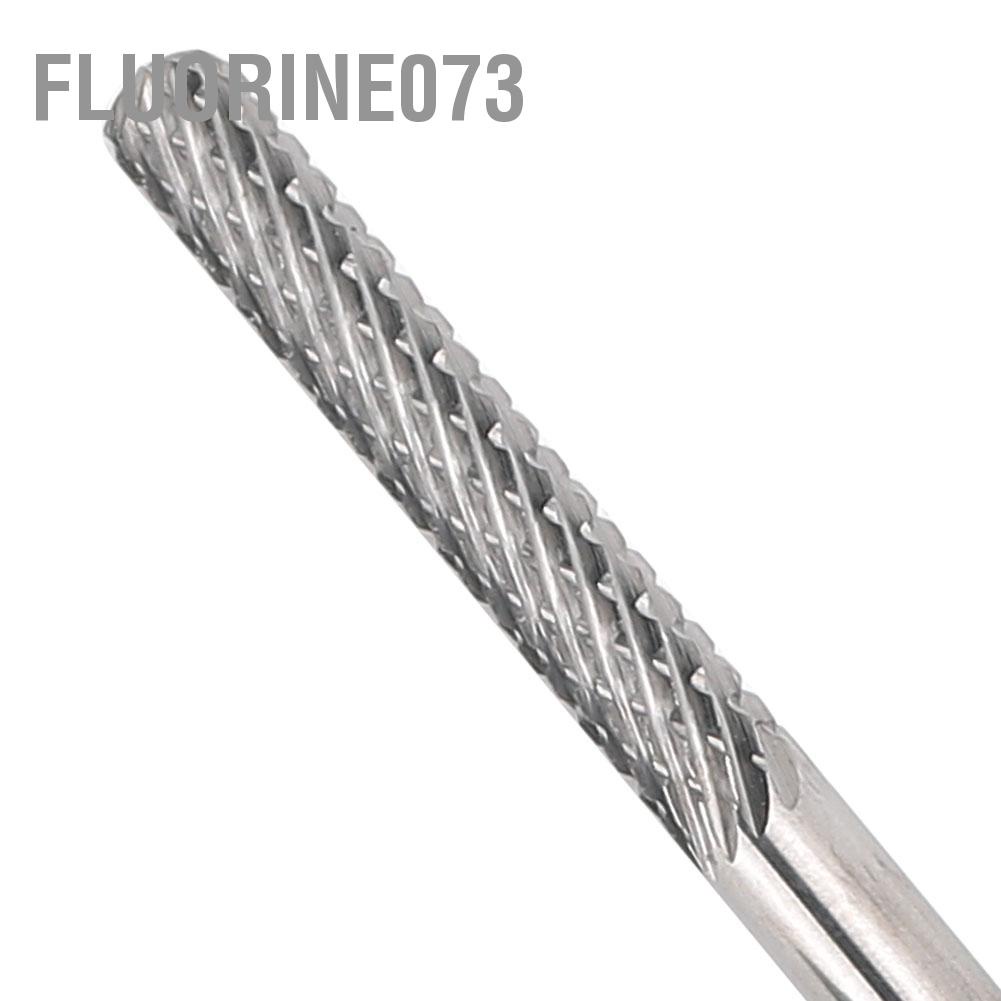 [Hàng Sẵn] 5 cái Vonfram Thép Móng Tay Nghệ Thuật Mài Đầu Da Chết Loại Bỏ Mũi Khoan Bộ 【Fluorine073】