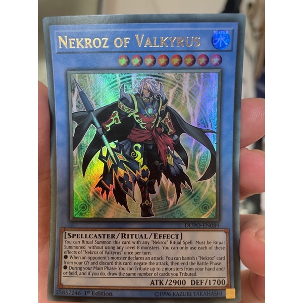 Thẻ bài Yugioh: DUPO-EN089 Nekroz of Valkyrus - Ultra rare