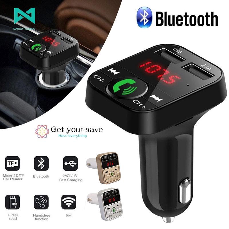 Máy Nghe Nhạc Mp3 Bluetooth 2.1 + Edr Fm Emitter Thông Minh Cho Xe Hơi