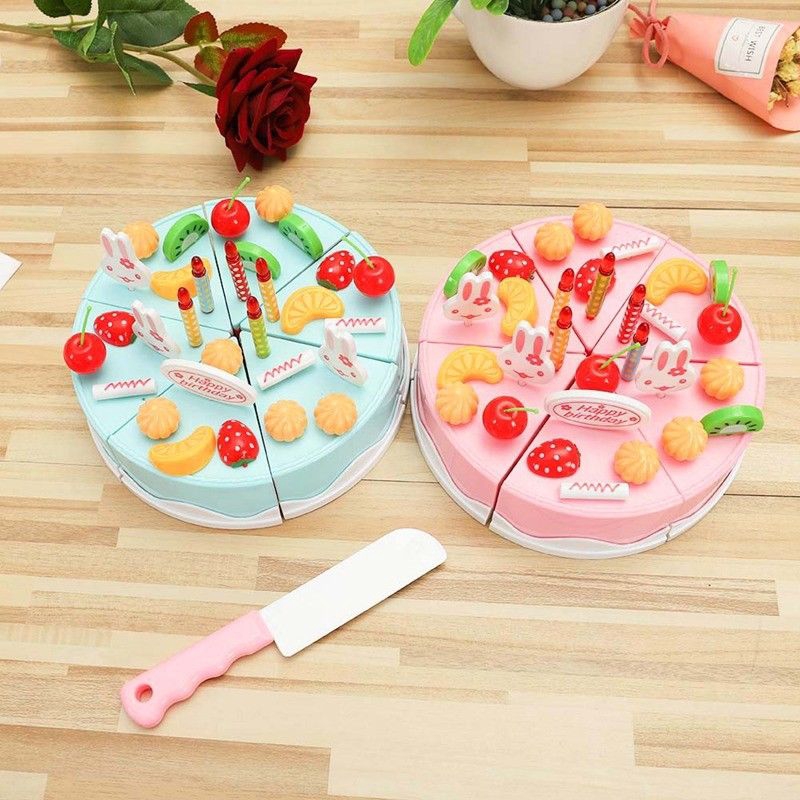 Set 37 Món Đồ Chơi Cắt Bánh Sinh Nhật Cho Bé