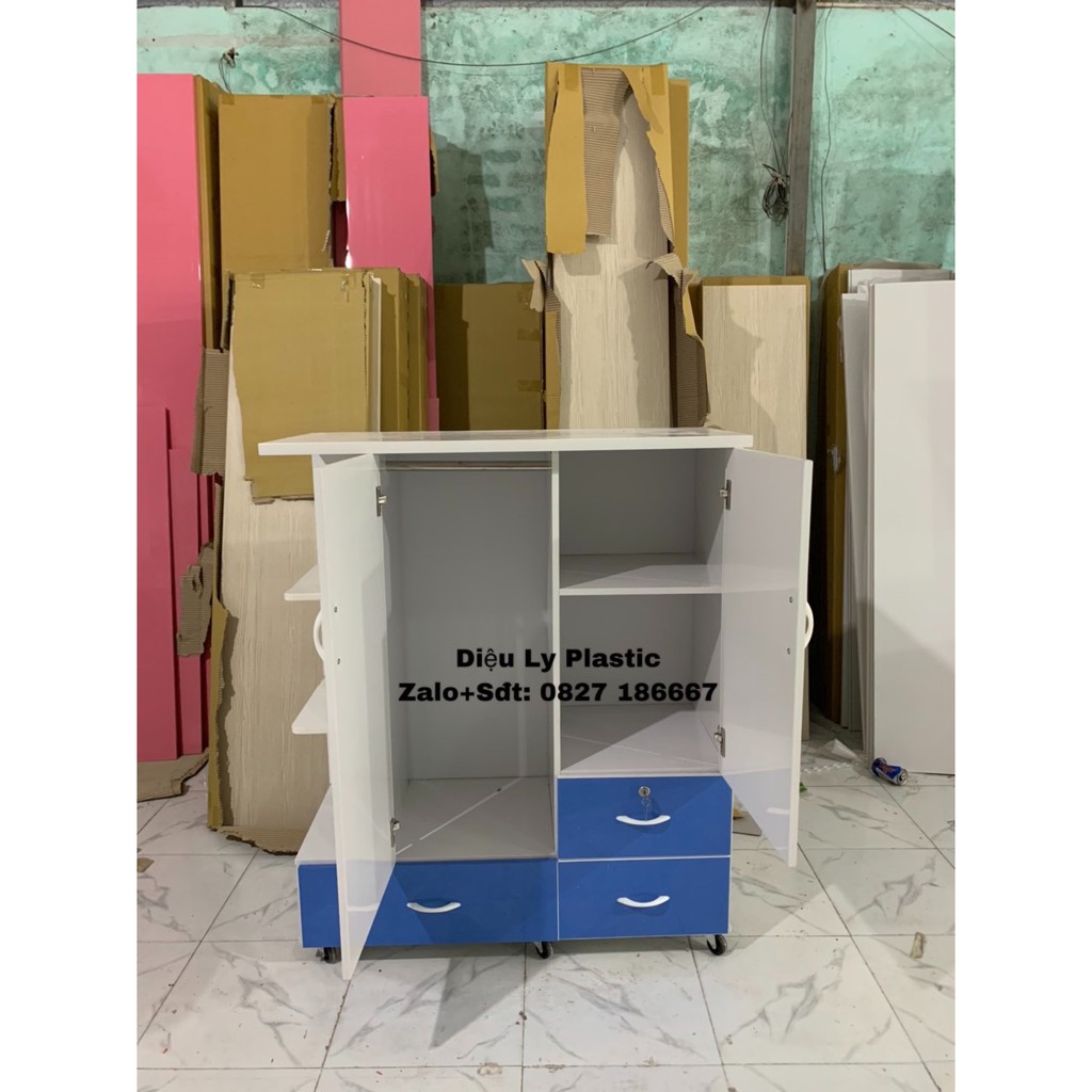 Tủ nhựa đài loan cho bé ngang 1m phối màu theo yêu cầu,FREESHIP kv HCM | BigBuy360 - bigbuy360.vn