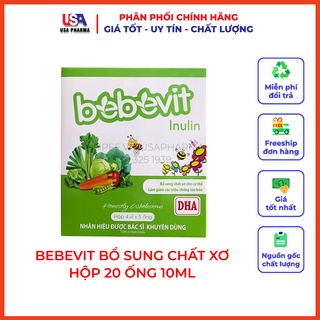 BEBEVIT INULIN - Tăng cường chất xơ, hỗ trợ táo bón, đầy hơi, chướng bụng ăn không tiêu của bé