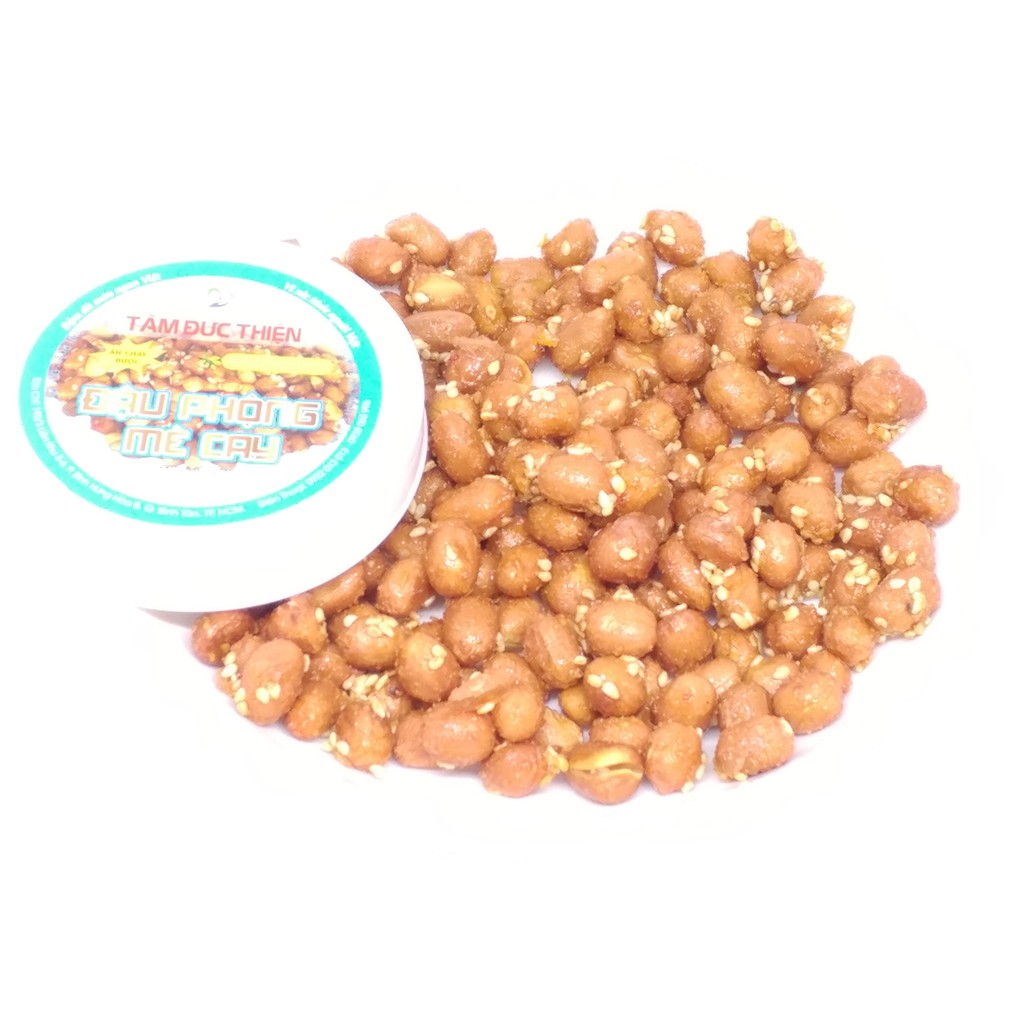 Hộp Đậu Phộng Mè Cay Tâm Đức Thiện 255GR