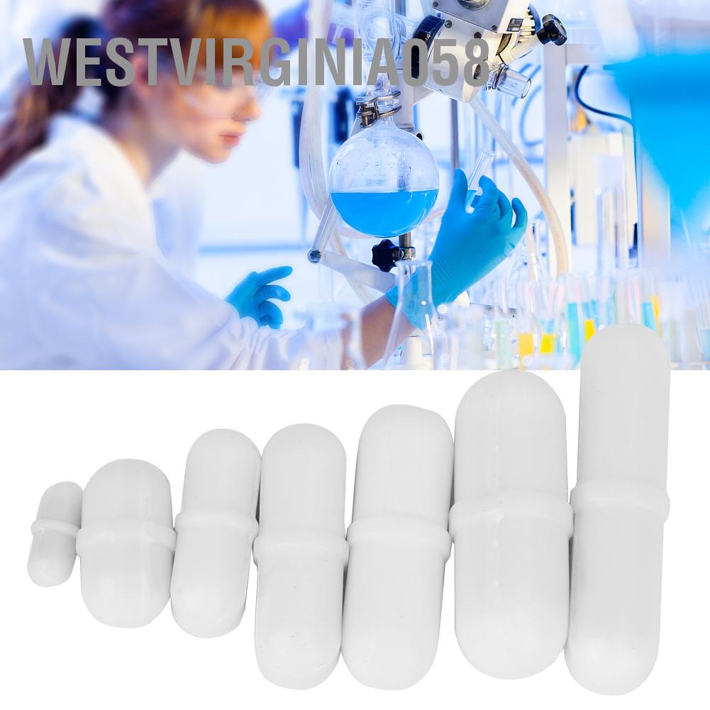 Westvirginia058 Thanh khuấy 7 cái Loại B PTFE Phòng thí nghiệm từ Máy trộn cho máy