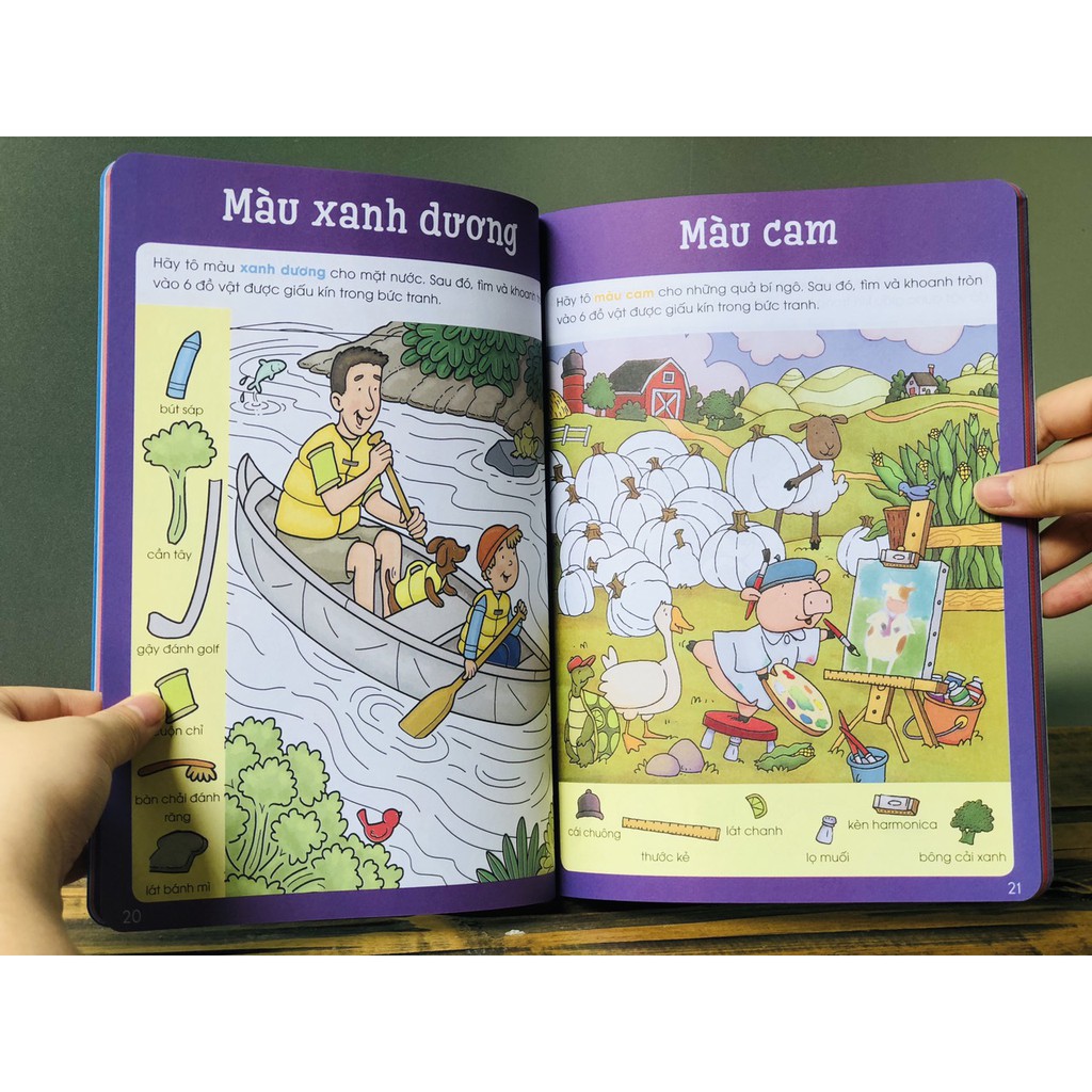 Sách Big Fun Activity Book - Combo 2 cuốn - Sẵn sàng cho bé đến trường 2-4 tuổi