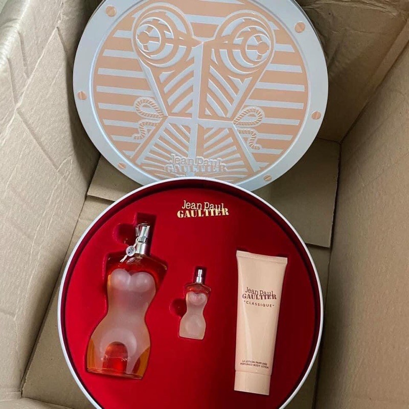 Set nước hoa JEAN PAUL GAULTIER CLASSIQUE EDT 100ml | Thế Giới Skin Care
