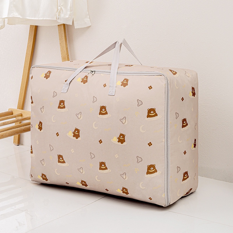 Túi đựng quần áo, chăn màn vải Oxford SIZE TO chống thấm, chống bụi, chống nấm mốc