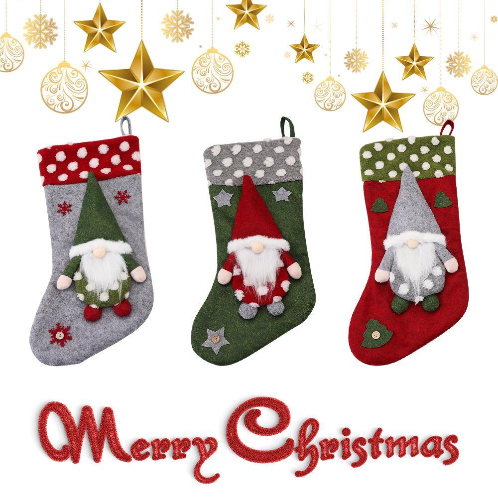 CONOPERY Vớ Treo Trang Trí Giáng Sinh Năm Mới