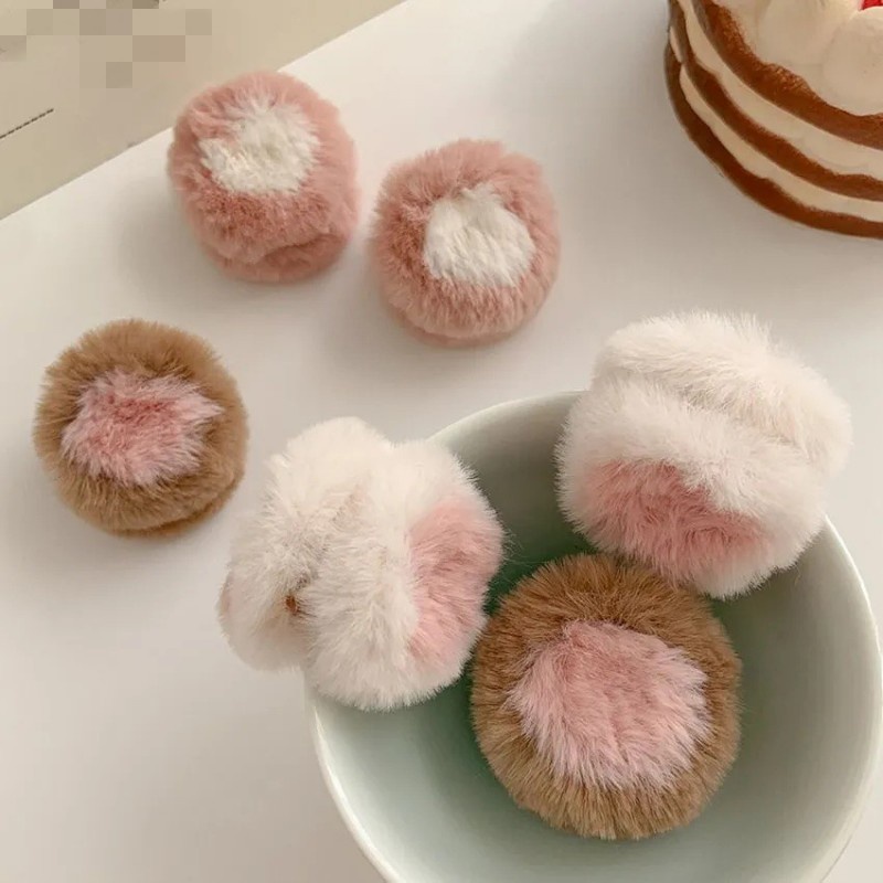 1 Cặp Kẹp Tóc Tai Mèo Bằng Acrylic Dễ Thương Dành Cho Nữ