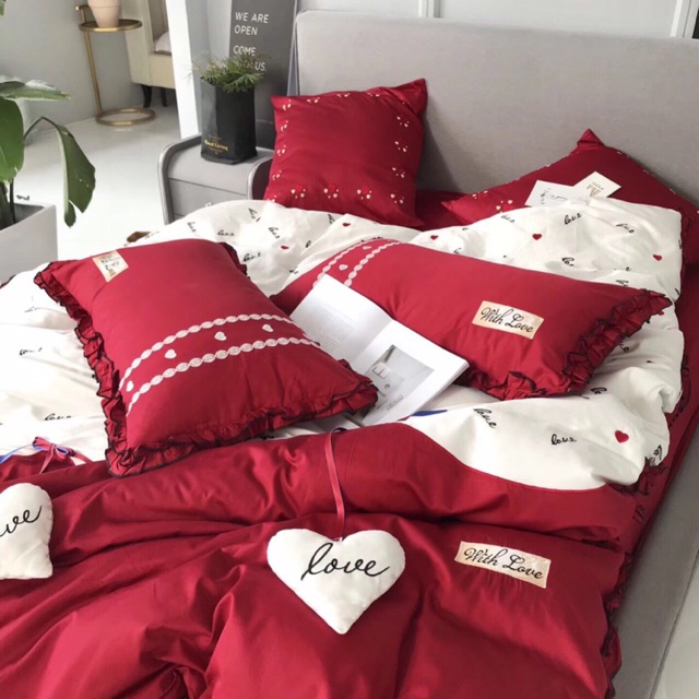 Love Bedding - Chăn ga gối cưới/phòng ngủ