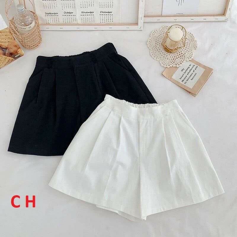 Quần Đùi Short Giả Váy chất kaki mềmPhong cách Ullzang Hàn Quốc Đồ ngủ mặc nhà form &lt;52kg