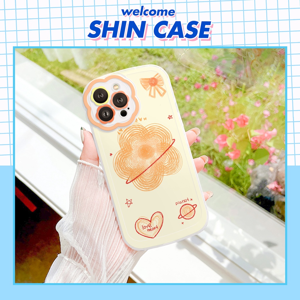 Ốp lưng iphone camera hoa orange planet 6/6plus/6s/6splus/7/7plus/8/8plus/x/xs/11/12/13/14/pro/max/promax/plus/shin/case