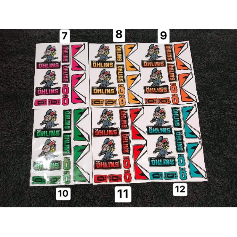 Sticker  xe máy