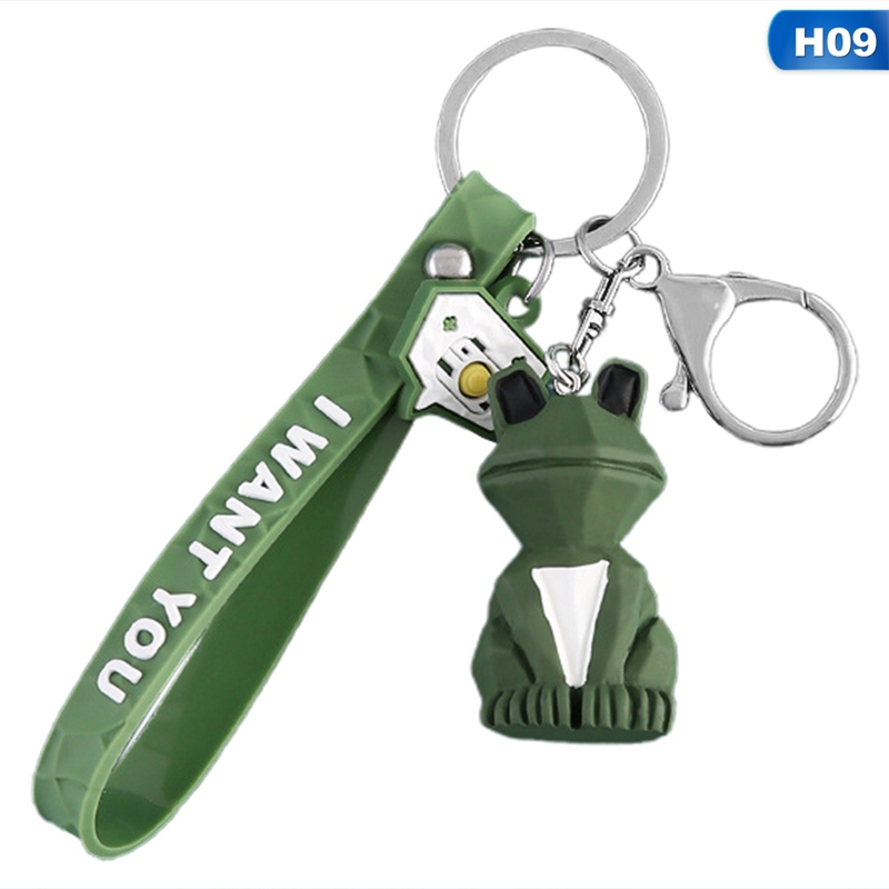 Tmdbyx Móc khóa hình khủng long/thỏ dễ thương tiện dụng