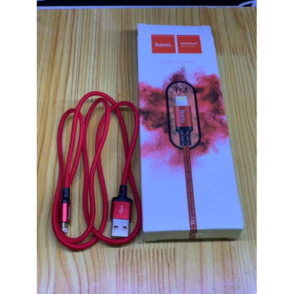 Cáp sạc H.o.c.o Dây dù chống đứt sạc nhanh 3.0 cho I.P.h.o.n.e ,Android
