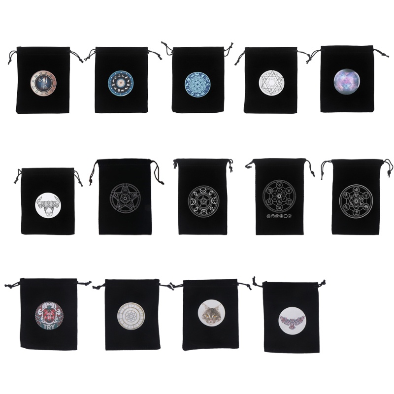 Túi Dây Rút Vải Nỉ Đựng Bài Tarot Tiện Dụng
