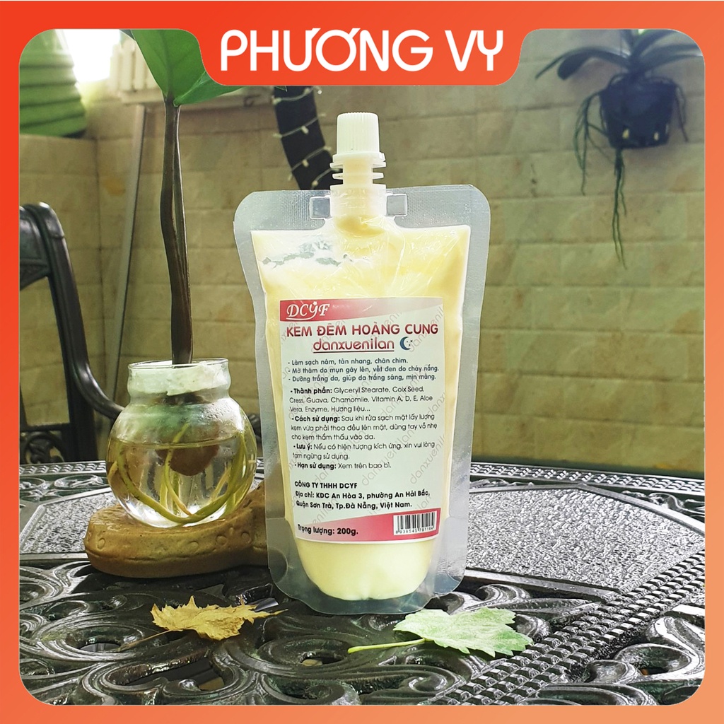 [NGUYÊN LIỆU SPA] 200g Kem đêm Hoàng cung, kem triết Spa, làm sạch nám, tái tạo da, dưỡng trắng da, mỹ phẩm kem nám.