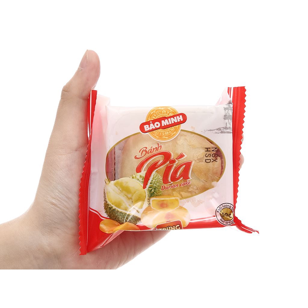 Bánh Pía sầu riêng Chay,Bánh pía trứng Bảo minh chính hãng