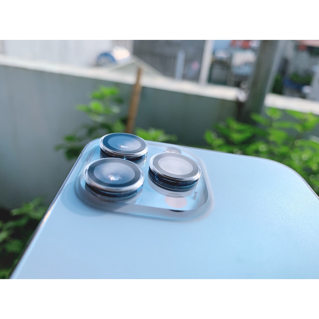 Bộ Dán Bảo Vệ Camera Kính Saphire Kuzoom Cho IPhone Miếng Dán Chống Trầy Xước Bảo Vệ Camera IPhone 11/12/13pro/14promax