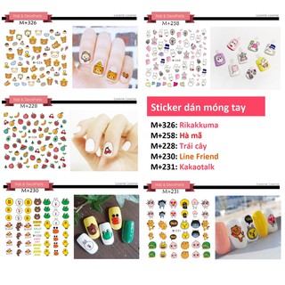 Sticker dán móng tay - Nail Sticker