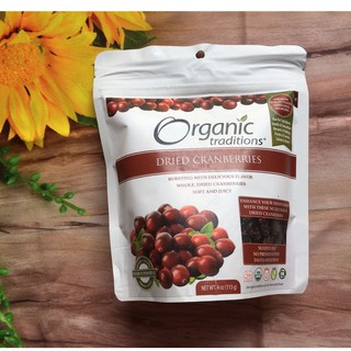  Trái Nam Việt Quất Hữu Cơ Organic Traditions 113g ( Cranberrries )  