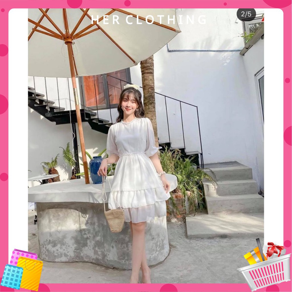 [Mã FAGREEN1505 giảm tới 30K đơn 99K] Váy babydoll bánh bèo dễ thương dạo phố cực hot mã [BABYDOLL]