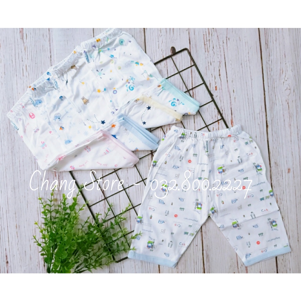 Quần dài Joubaby In Họa Tiết Cotton cho bé 3 - 9 Kg