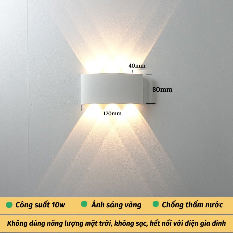 Đèn Tường Trang Trí Đèn Gắn Tường Phòng Ngủ Phòng Khách Tiết Kiệm Điện  ĐÈN TOKI