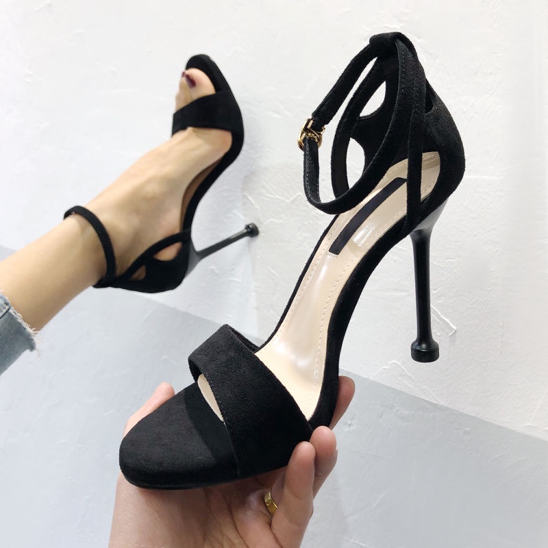 Xăng đan Cao Gót Hở Ngón Có Size 34-40 4 Kiểu Thời Trang Mùa Hè Cho Nữ