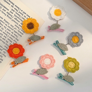 Kẹp Tóc Trang Trí Hoa Phong Cách Hàn Quốc Xinh Xắn Cho Nữ