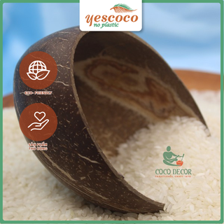 Gáo xúc gạo || yescoco xưởng sx