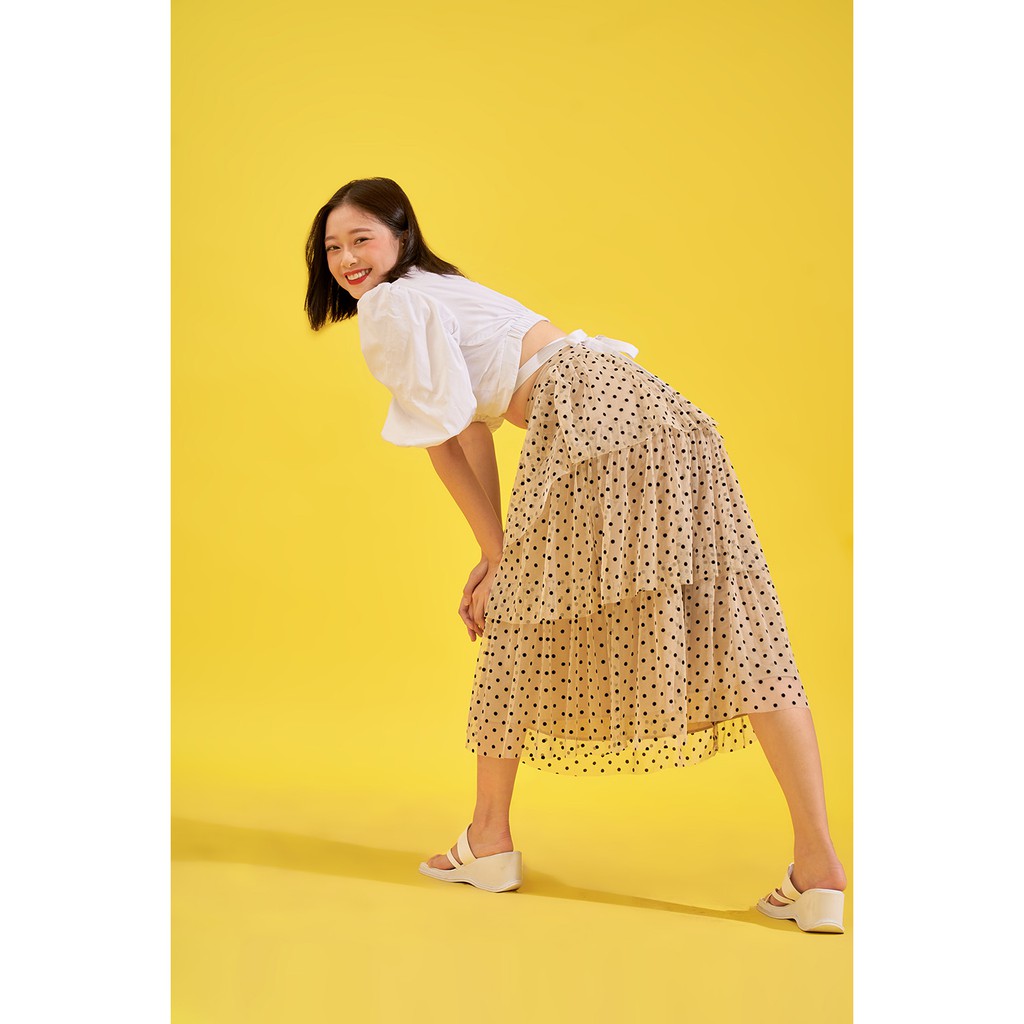 DOTTIE - Váy dài nhiều tầng vải ren S0080 | BigBuy360 - bigbuy360.vn