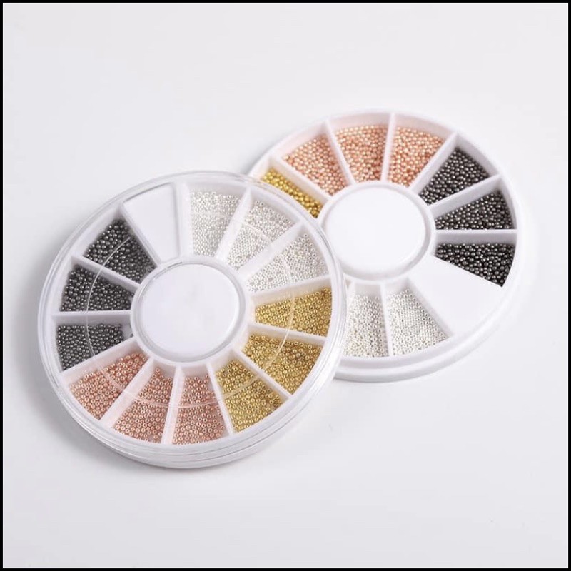 SET BI TRÒN 4 MÀU TRANG TRÍ MÓNG